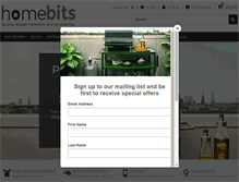Tablet Screenshot of homebits.co.uk